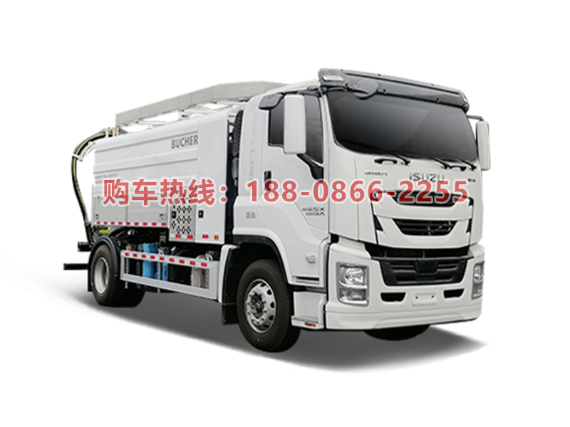 五十铃高端清洗吸污车